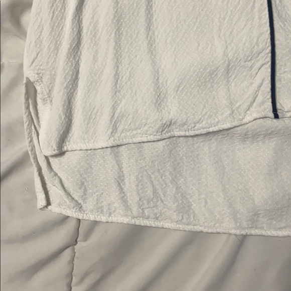 H&M Black & White Sleeveless Tank Sz 4 - Picture 7 of 9